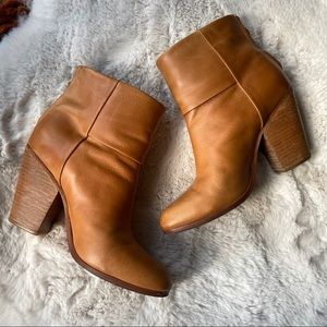 Rag & Bone 'Newbury' Light Brown Ankle Boots Sz 40